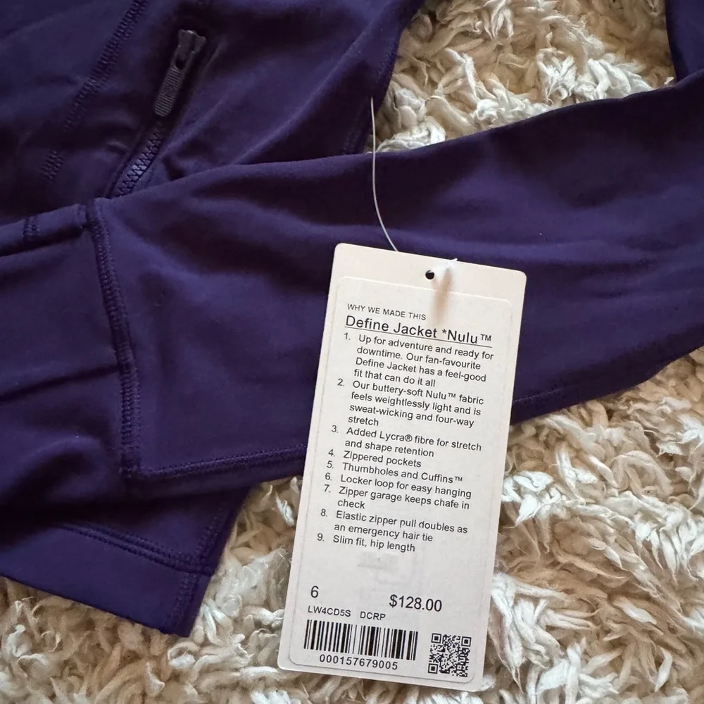 Dark Court Purple Define Jacket *Nulu - Picture 6 of 9